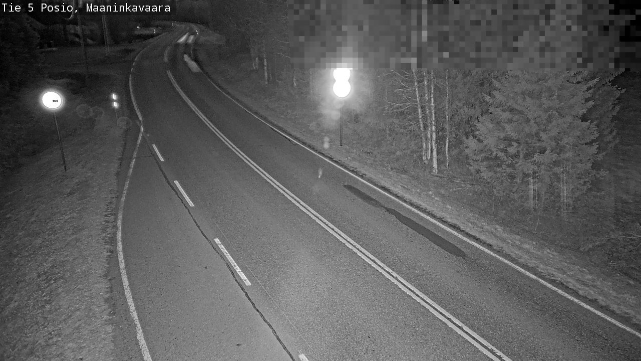 Weather Camera Image Road 5 Posio, Maaninkavaara, Posio, Lappi