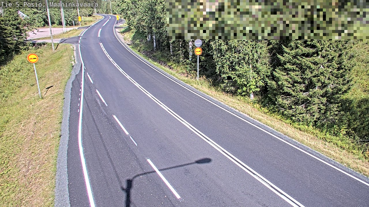 Weather Camera Image Road 5 Posio, Maaninkavaara, Posio, Lappi