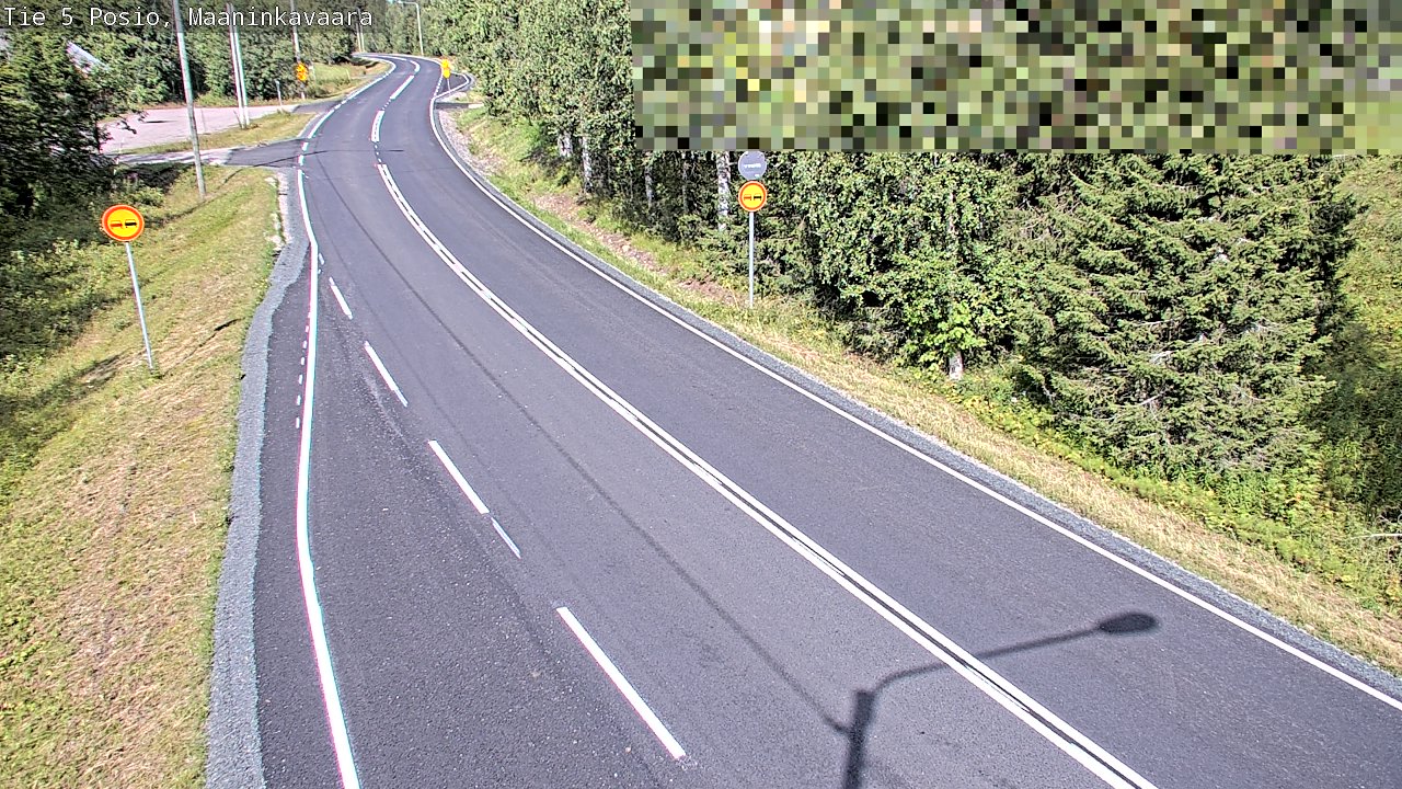Weather Camera Image Road 5 Posio, Maaninkavaara, Posio, Lappi