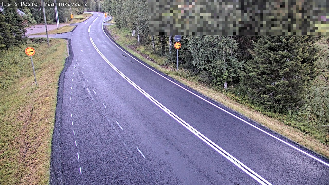 Kelikamerat Kuva Tie 5 Posio, Maaninkavaara, Posio, Lappi