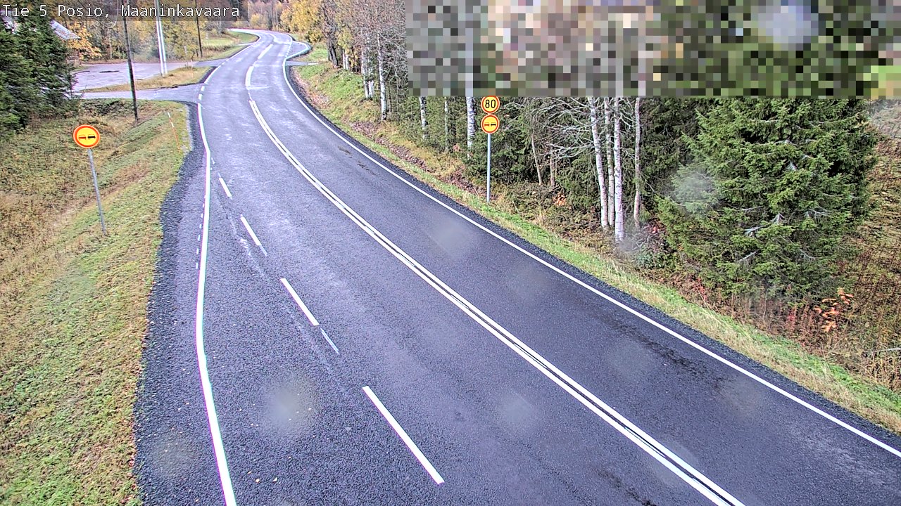 Kelikamerat Kuva Tie 5 Posio, Maaninkavaara, Posio, Lappi