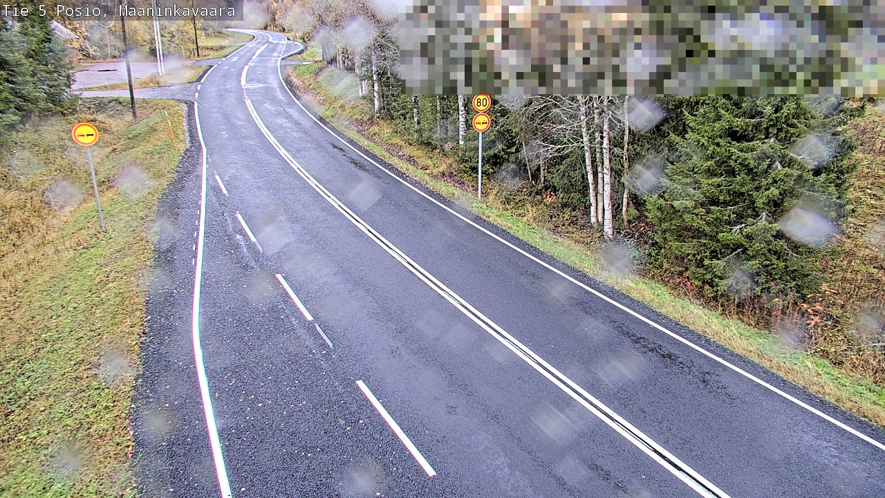 Weather Camera Image Road 5 Posio, Maaninkavaara, Posio, Lappi