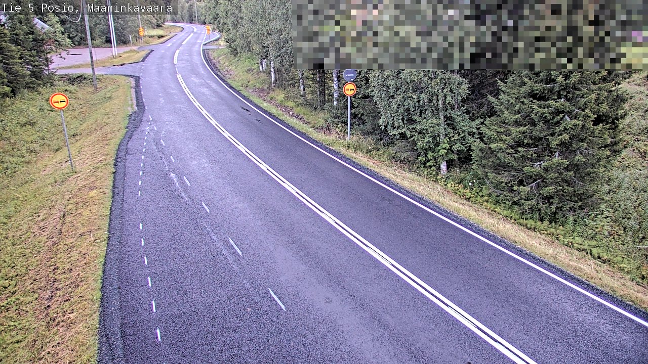 Kelikamerat Kuva Tie 5 Posio, Maaninkavaara, Posio, Lappi