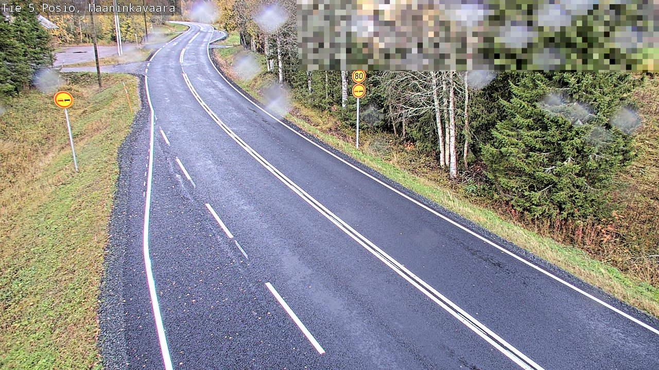 Weather Camera Image Road 5 Posio, Maaninkavaara, Posio, Lappi