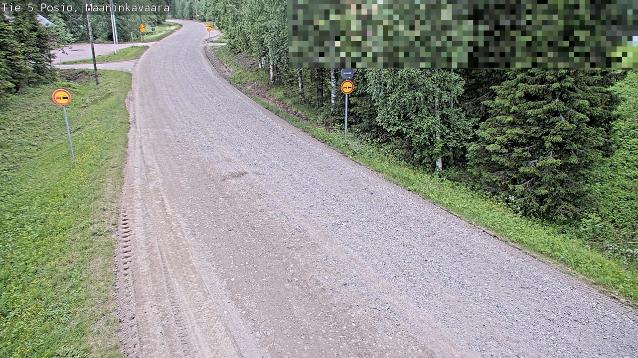 Kelikamerat Kuva Tie 5 Posio, Maaninkavaara, Posio, Lappi