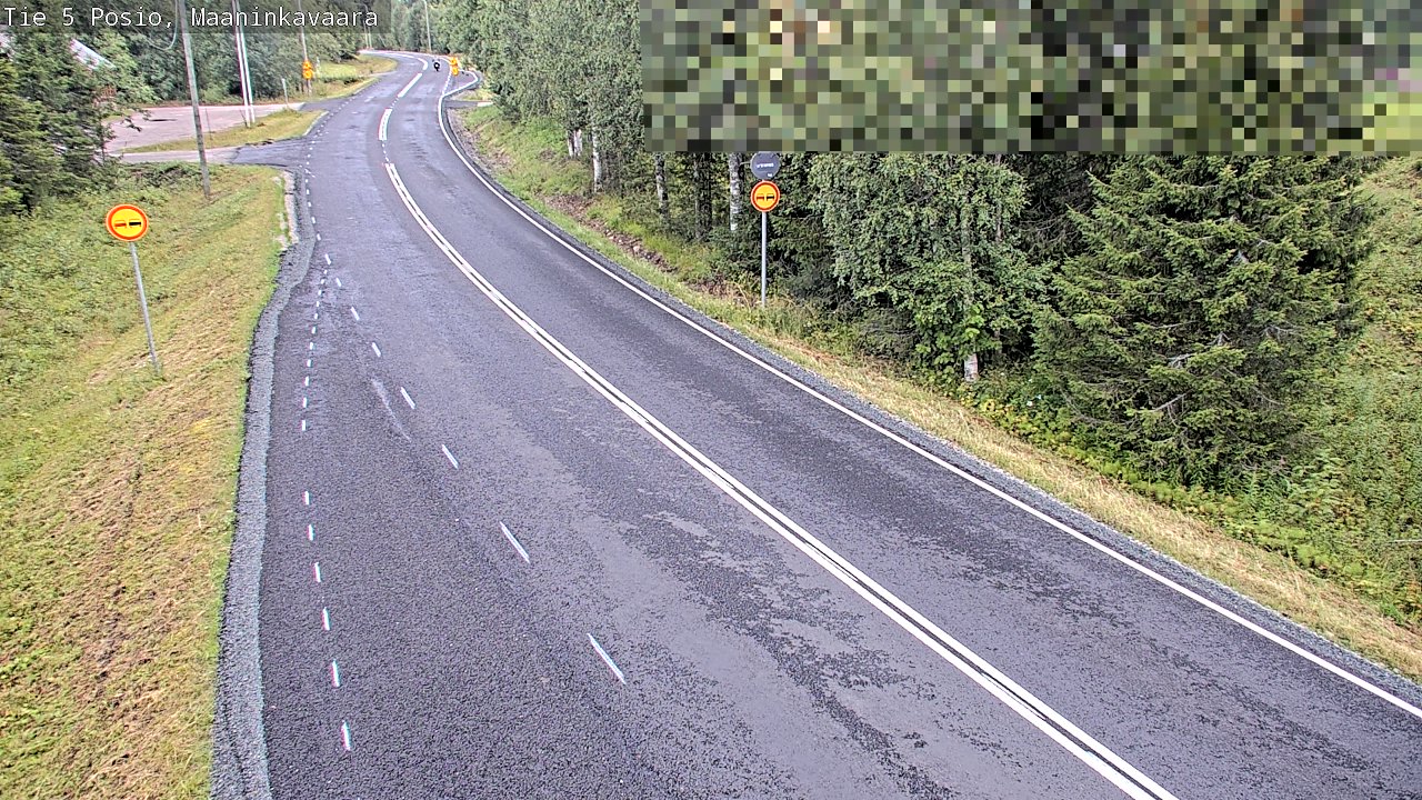 Weather Camera Image Väg 5 Posio, Maaninkavaara, Posio, Lappi