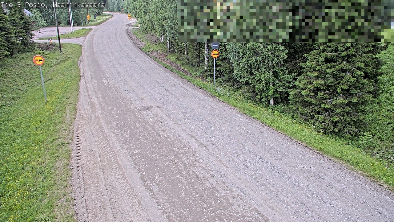 Kelikamerat Kuva Tie 5 Posio, Maaninkavaara, Posio, Lappi