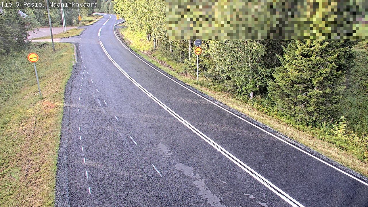 Kelikamerat Kuva Tie 5 Posio, Maaninkavaara, Posio, Lappi