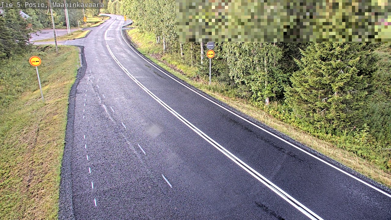 Kelikamerat Kuva Tie 5 Posio, Maaninkavaara, Posio, Lappi
