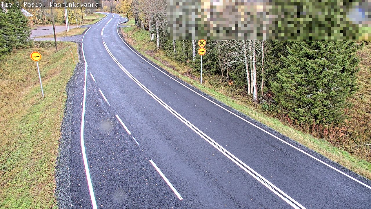 Weather Camera Image Road 5 Posio, Maaninkavaara, Posio, Lappi