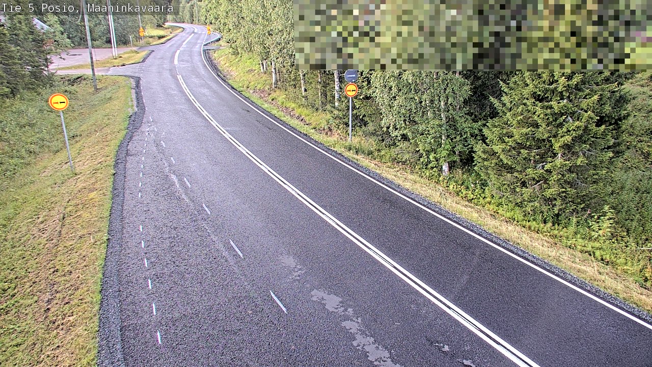 Kelikamerat Kuva Tie 5 Posio, Maaninkavaara, Posio, Lappi