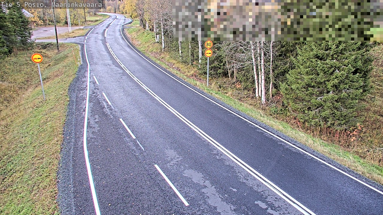 Kelikamerat Kuva Tie 5 Posio, Maaninkavaara, Posio, Lappi