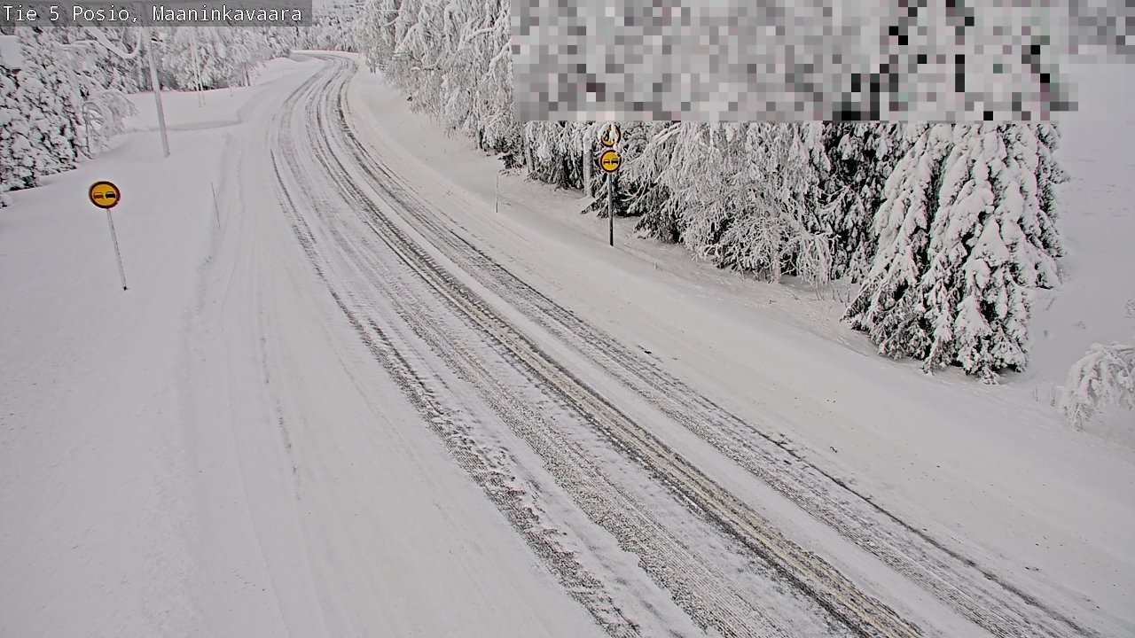 Kelikamerat Kuva Tie 5 Posio, Maaninkavaara, Posio, Lappi