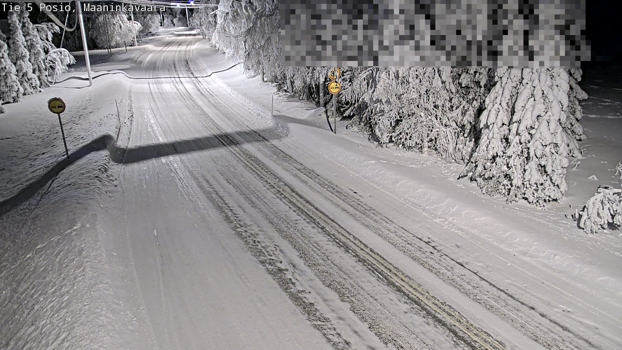 Kelikamerat Kuva Tie 5 Posio, Maaninkavaara, Posio, Lappi