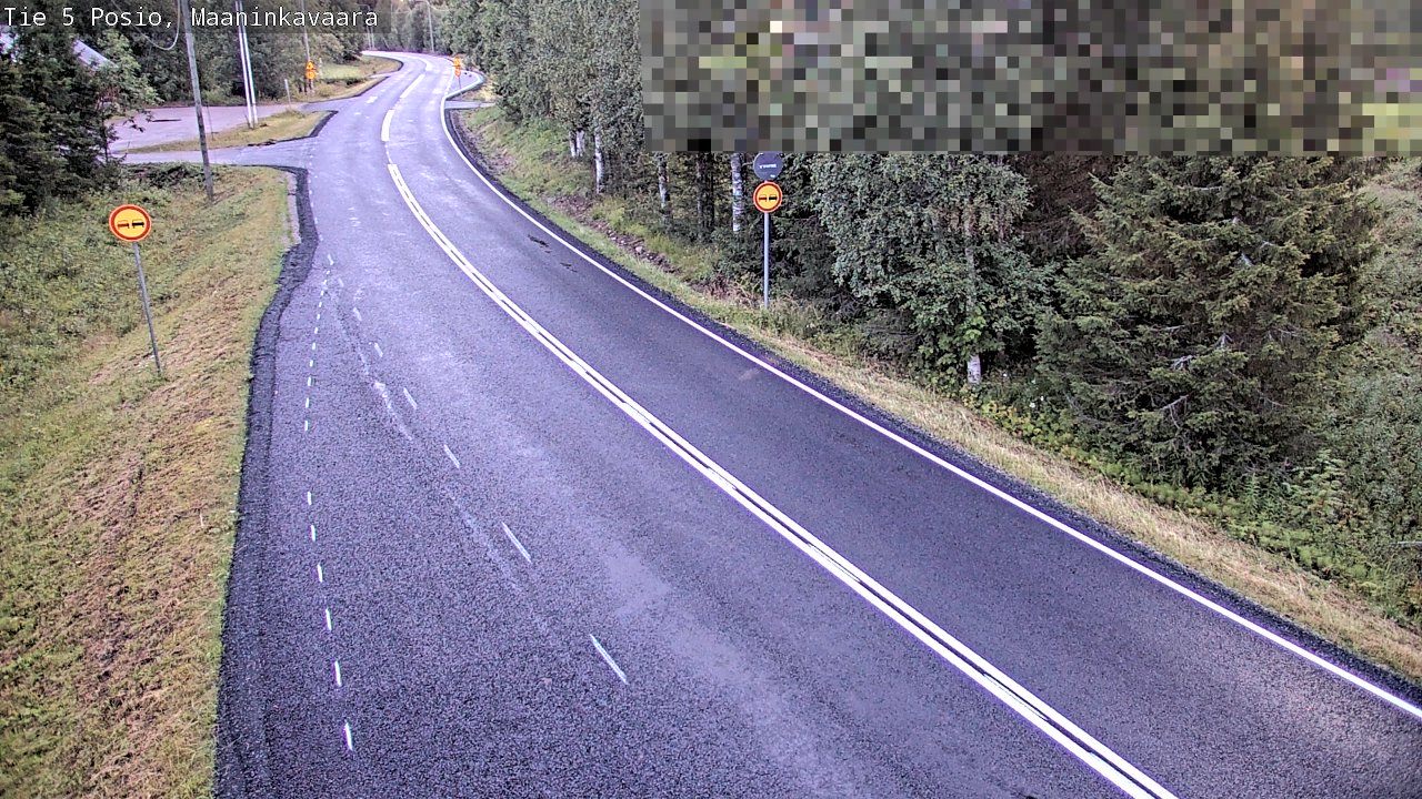 Kelikamerat Kuva Tie 5 Posio, Maaninkavaara, Posio, Lappi