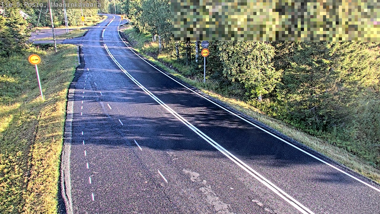 Weather Camera Image Väg 5 Posio, Maaninkavaara, Posio, Lappi