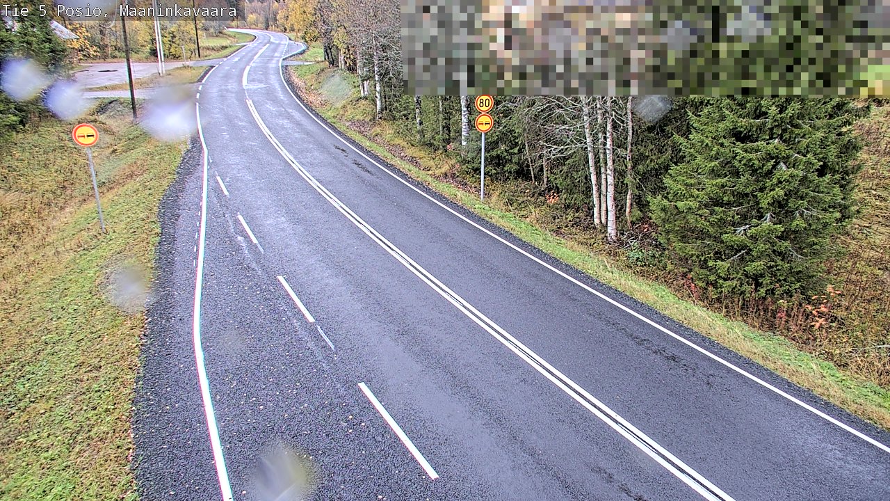 Weather Camera Image Road 5 Posio, Maaninkavaara, Posio, Lappi