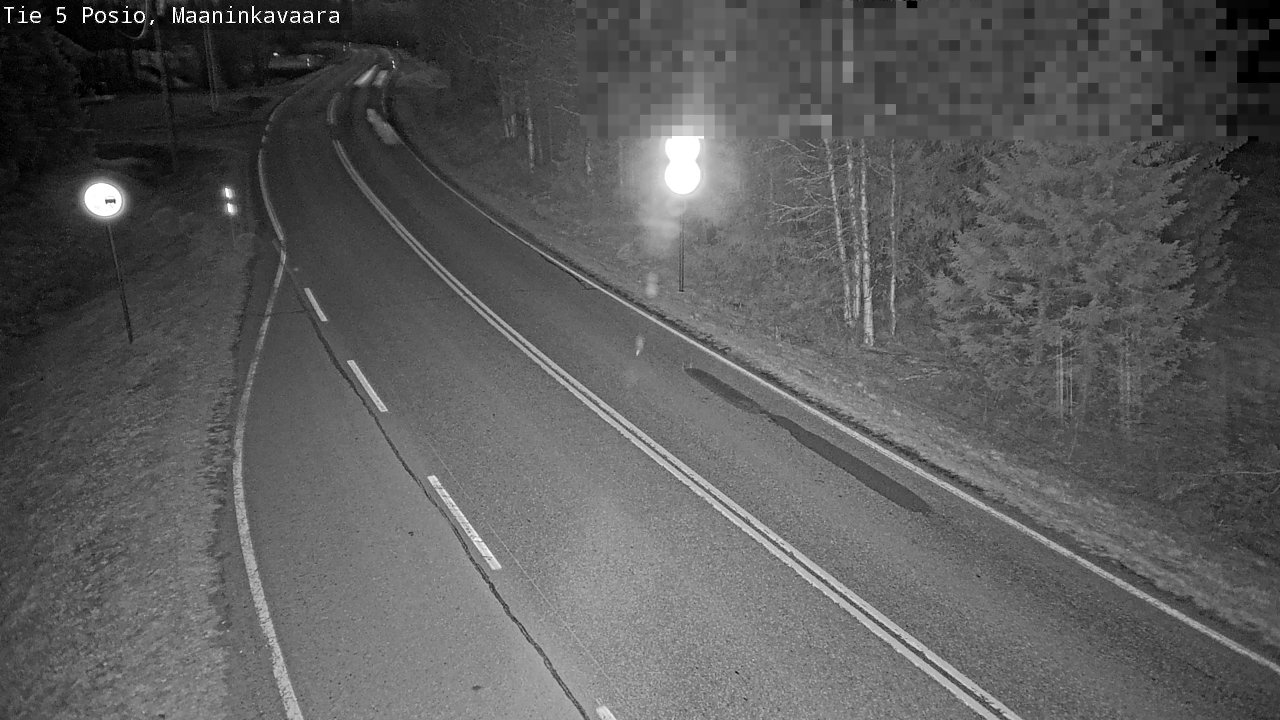 Weather Camera Image Road 5 Posio, Maaninkavaara, Posio, Lappi