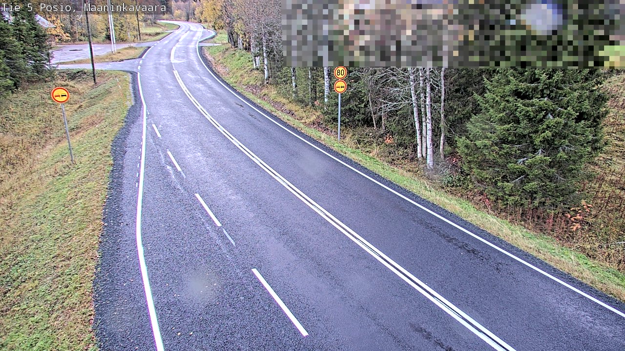 Kelikamerat Kuva Tie 5 Posio, Maaninkavaara, Posio, Lappi