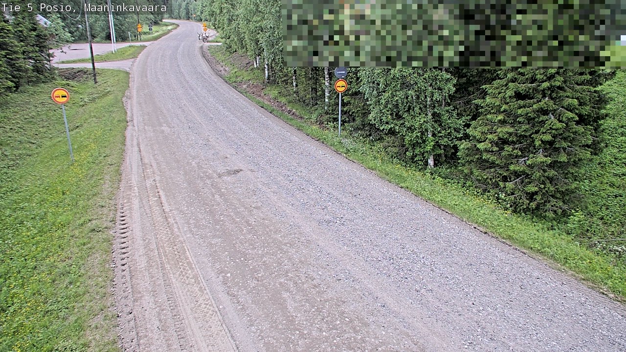 Kelikamerat Kuva Tie 5 Posio, Maaninkavaara, Posio, Lappi