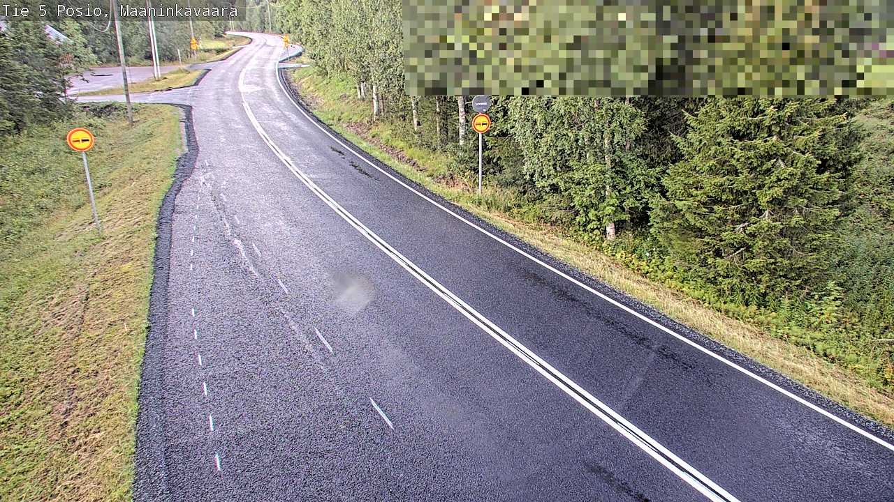Kelikamerat Kuva Tie 5 Posio, Maaninkavaara, Posio, Lappi