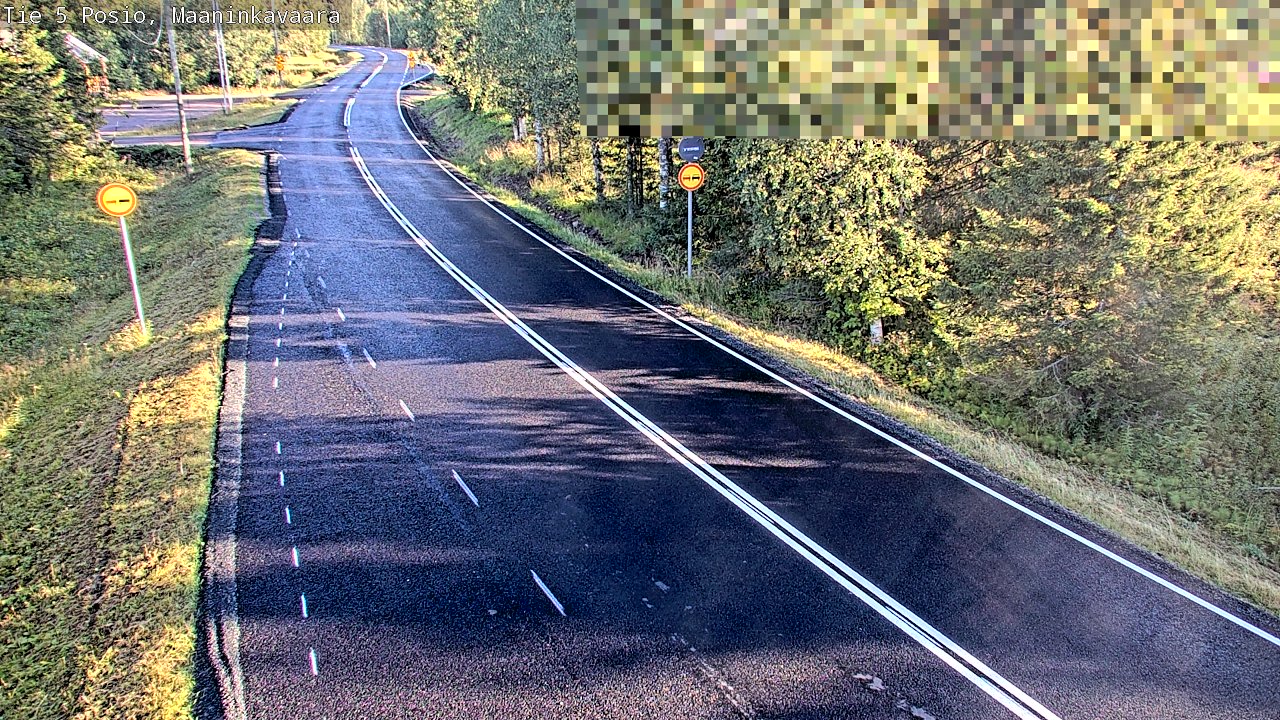 Weather Camera Image Väg 5 Posio, Maaninkavaara, Posio, Lappi