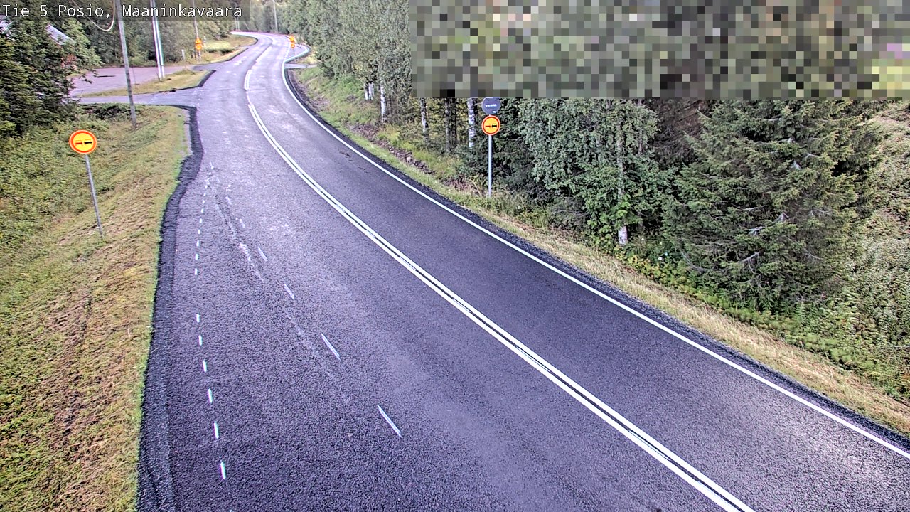 Kelikamerat Kuva Tie 5 Posio, Maaninkavaara, Posio, Lappi