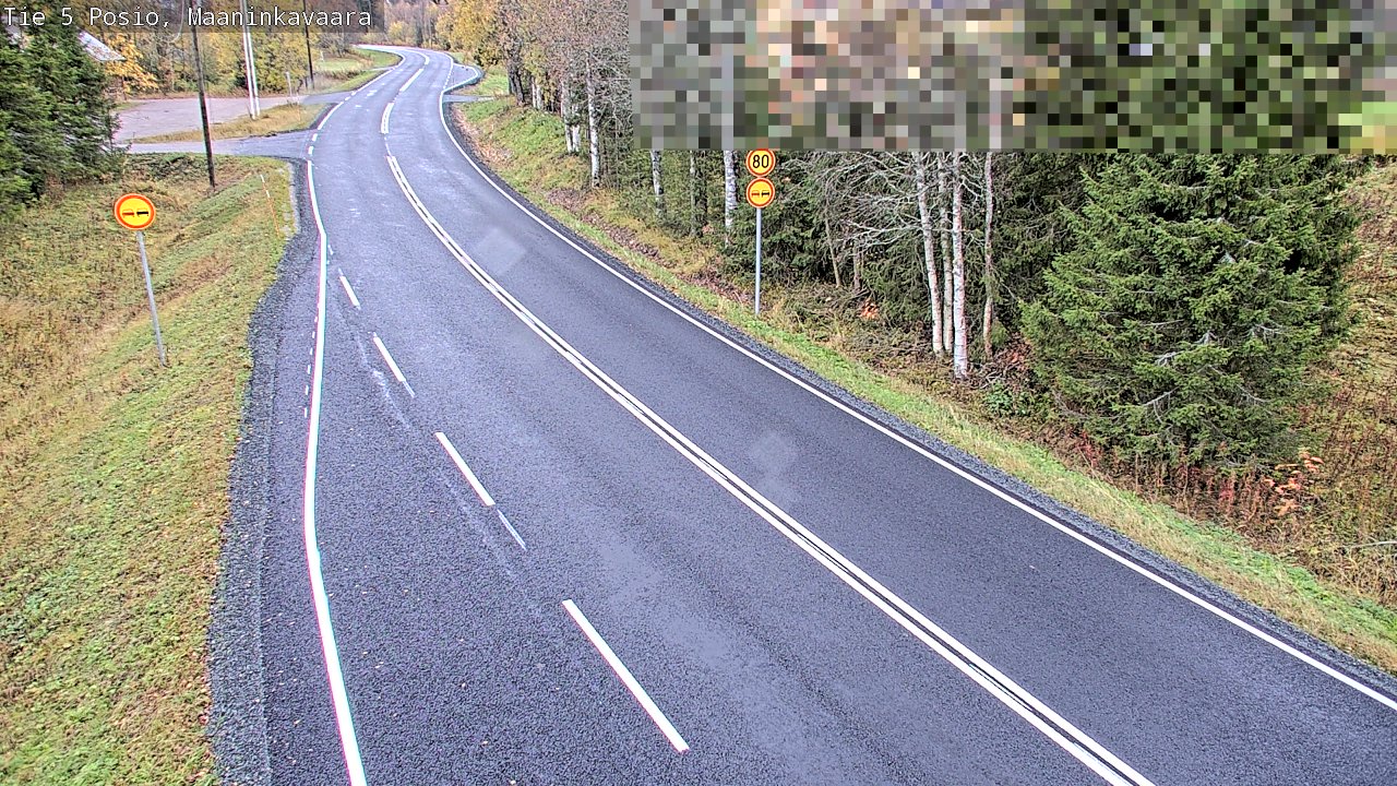 Kelikamerat Kuva Tie 5 Posio, Maaninkavaara, Posio, Lappi
