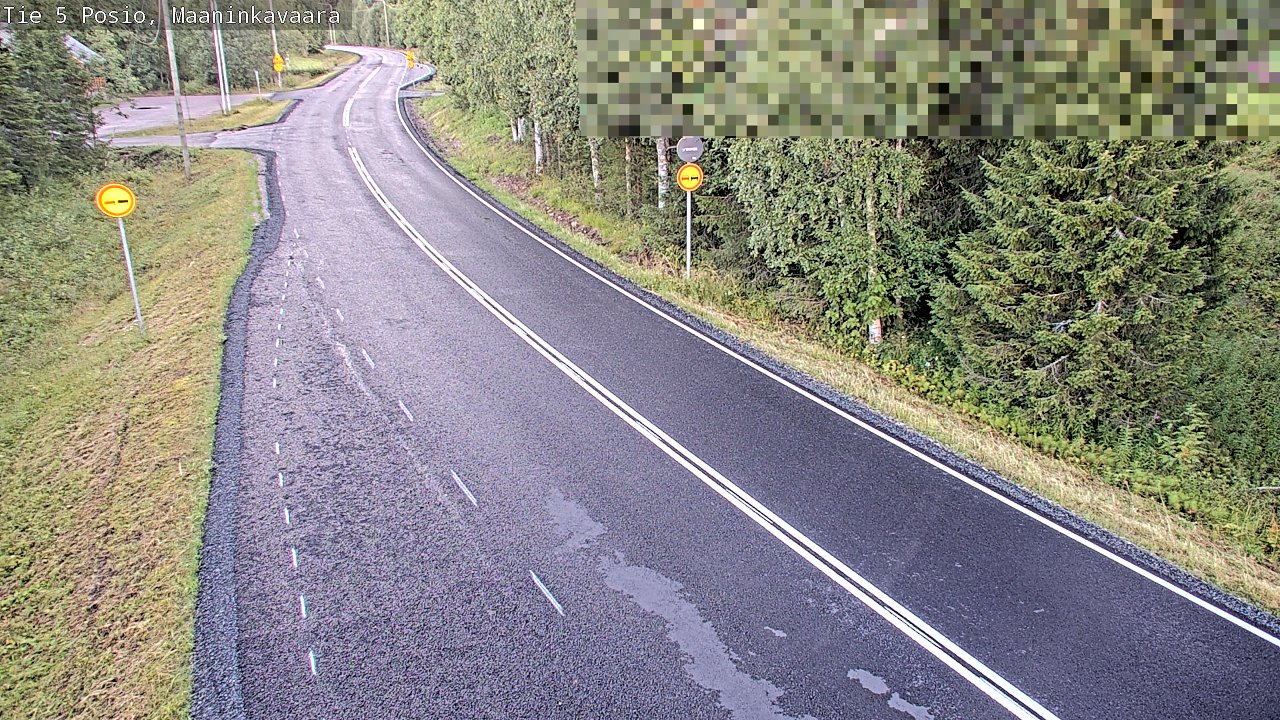 Kelikamerat Kuva Tie 5 Posio, Maaninkavaara, Posio, Lappi