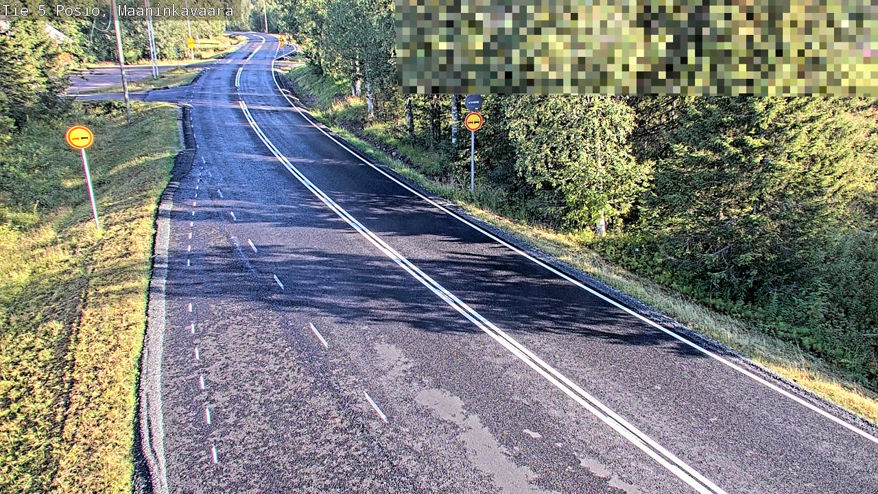 Weather Camera Image Väg 5 Posio, Maaninkavaara, Posio, Lappi