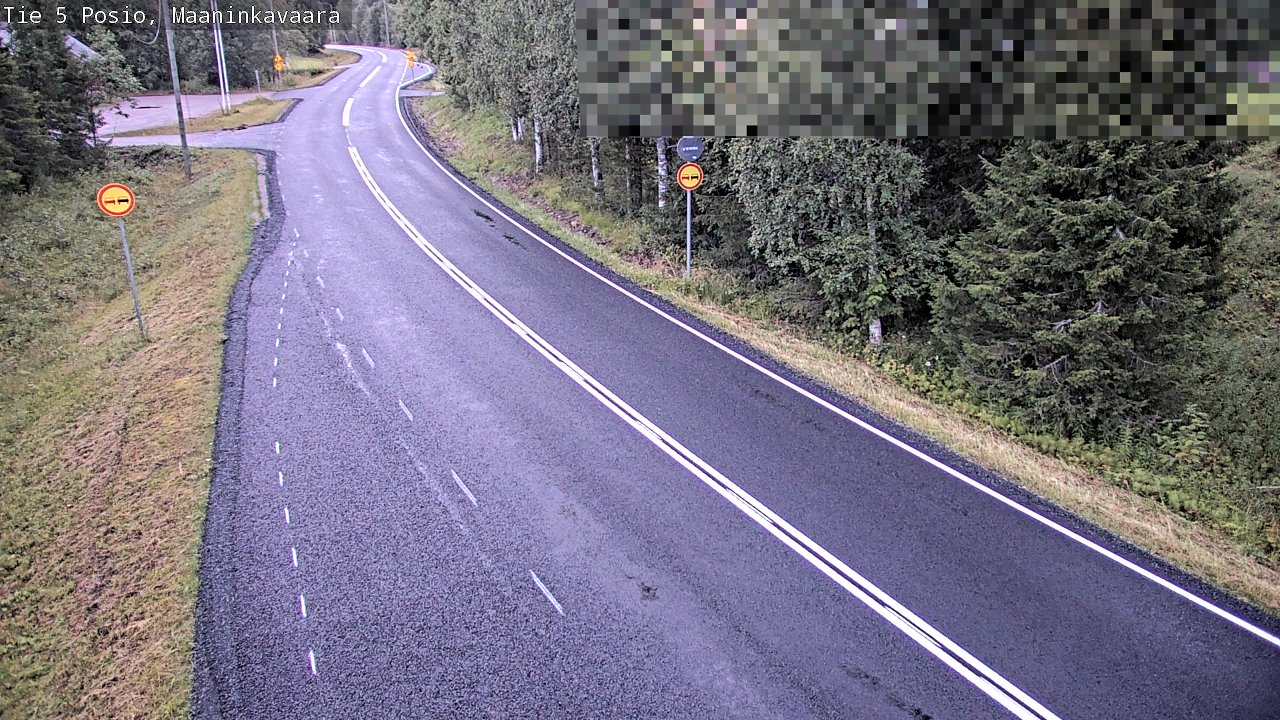 Kelikamerat Kuva Tie 5 Posio, Maaninkavaara, Posio, Lappi
