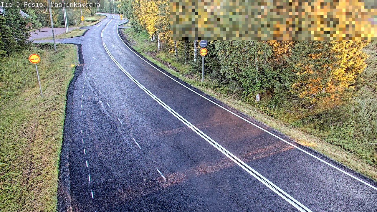Kelikamerat Kuva Tie 5 Posio, Maaninkavaara, Posio, Lappi