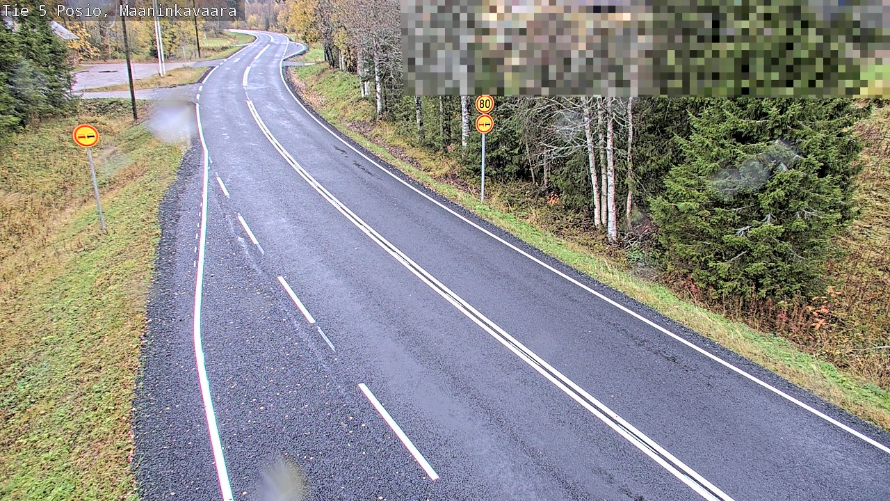 Weather Camera Image Road 5 Posio, Maaninkavaara, Posio, Lappi
