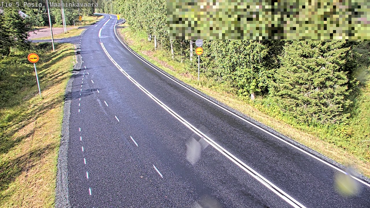 Kelikamerat Kuva Tie 5 Posio, Maaninkavaara, Posio, Lappi