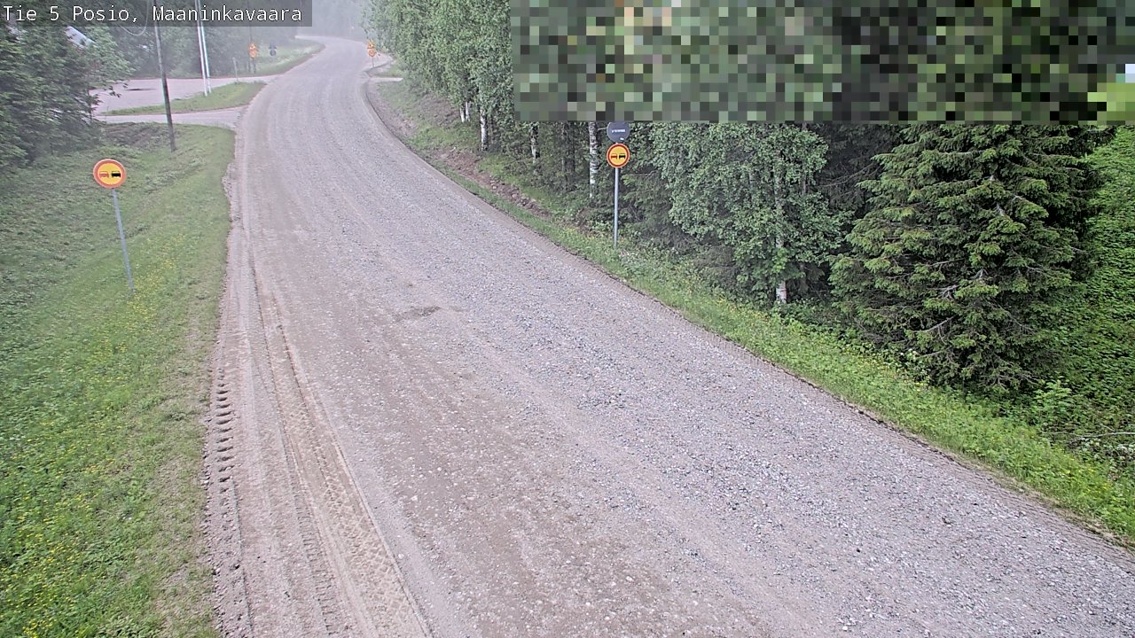 Kelikamerat Kuva Tie 5 Posio, Maaninkavaara, Posio, Lappi