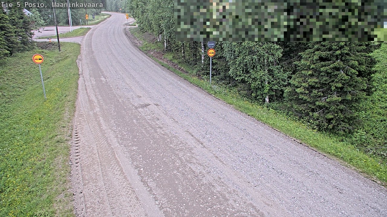 Kelikamerat Kuva Tie 5 Posio, Maaninkavaara, Posio, Lappi