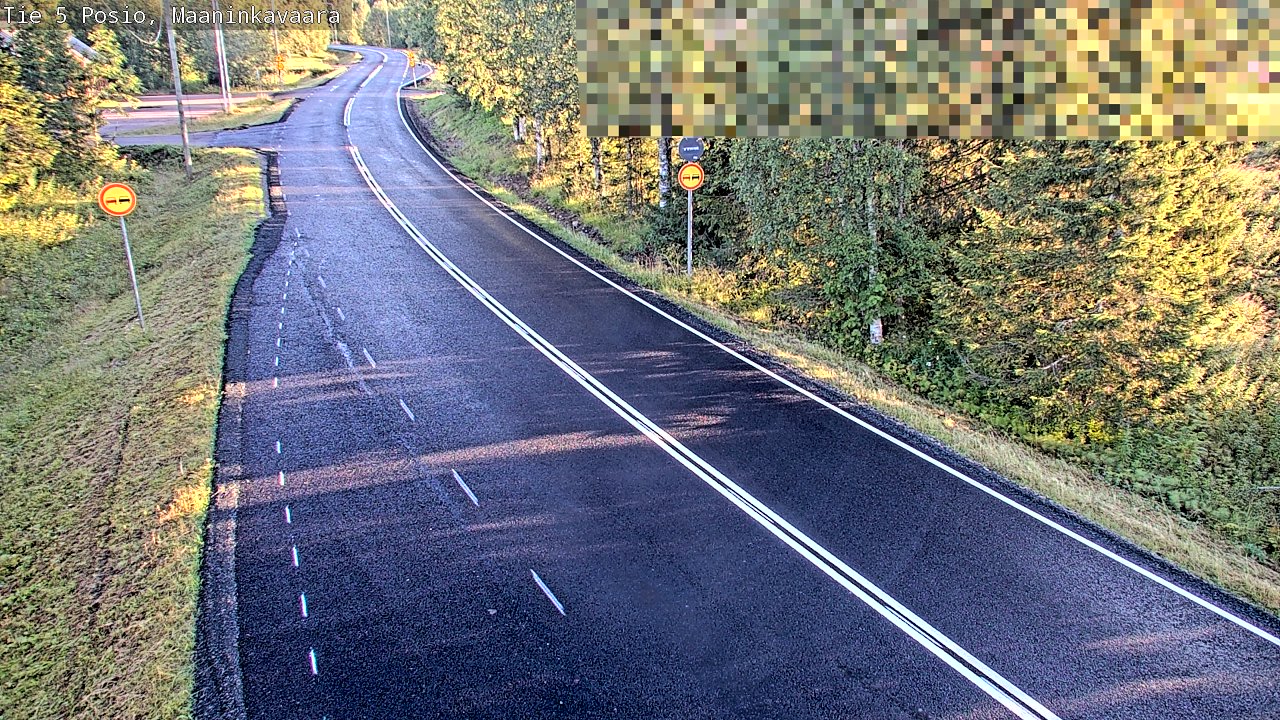 Weather Camera Image Väg 5 Posio, Maaninkavaara, Posio, Lappi