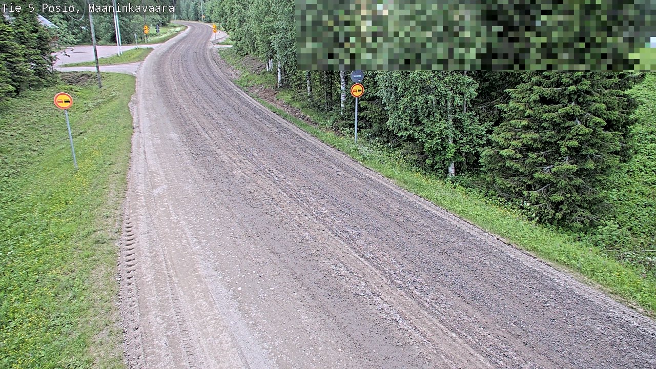 Kelikamerat Kuva Tie 5 Posio, Maaninkavaara, Posio, Lappi