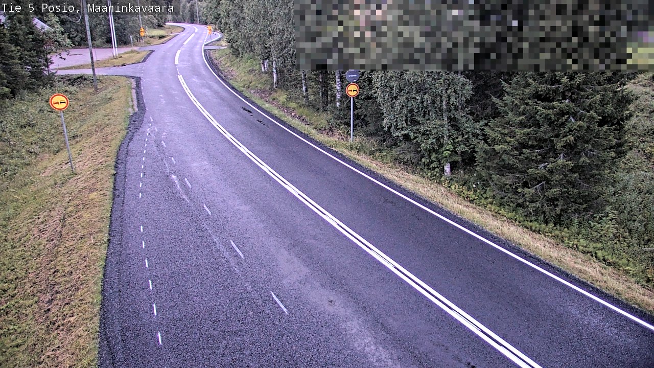 Kelikamerat Kuva Tie 5 Posio, Maaninkavaara, Posio, Lappi