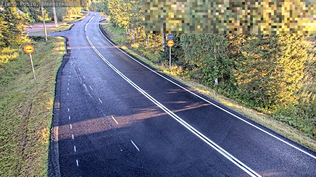 Kelikamerat Kuva Tie 5 Posio, Maaninkavaara, Posio, Lappi