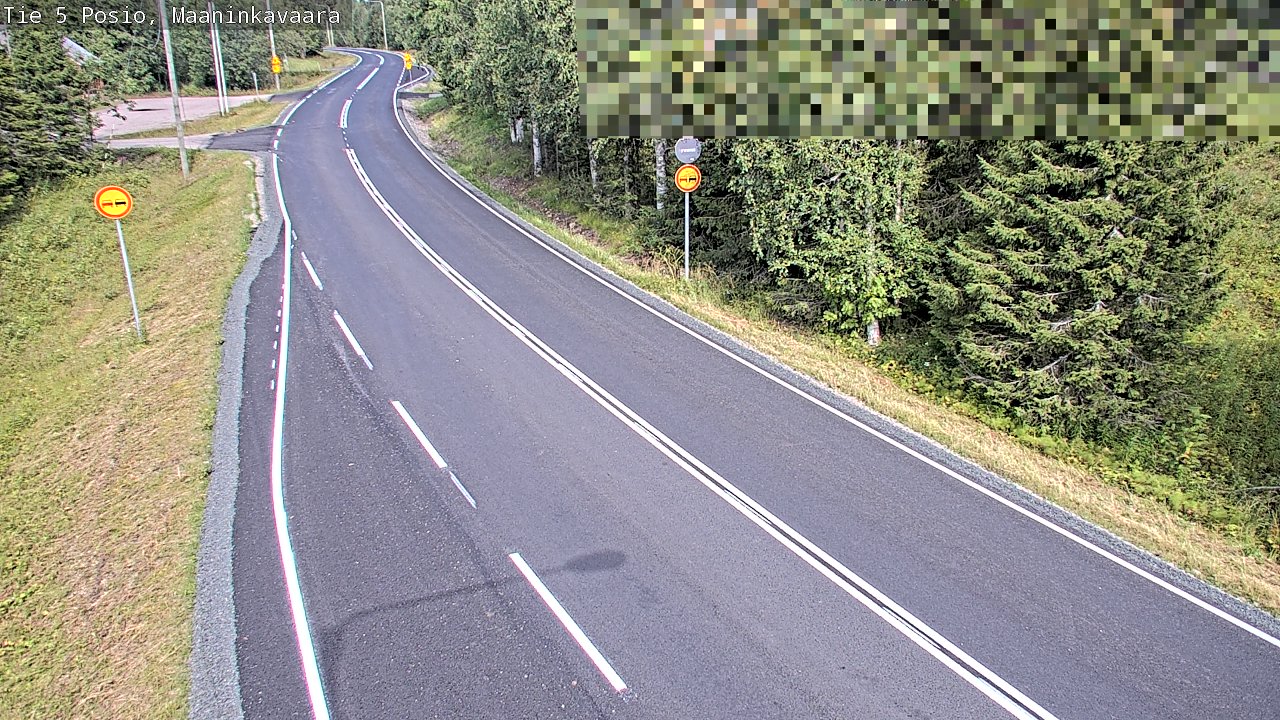 Weather Camera Image Road 5 Posio, Maaninkavaara, Posio, Lappi