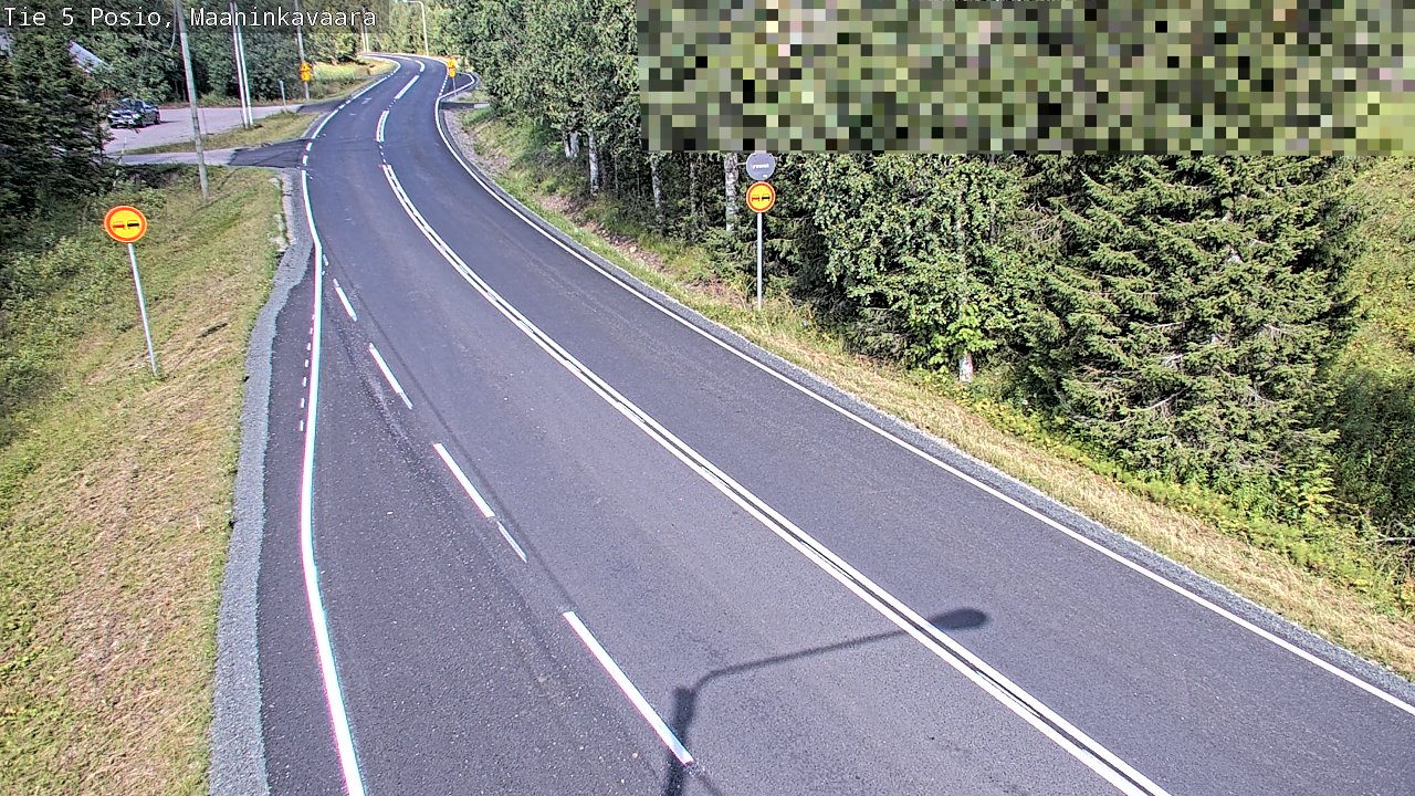 Weather Camera Image Road 5 Posio, Maaninkavaara, Posio, Lappi