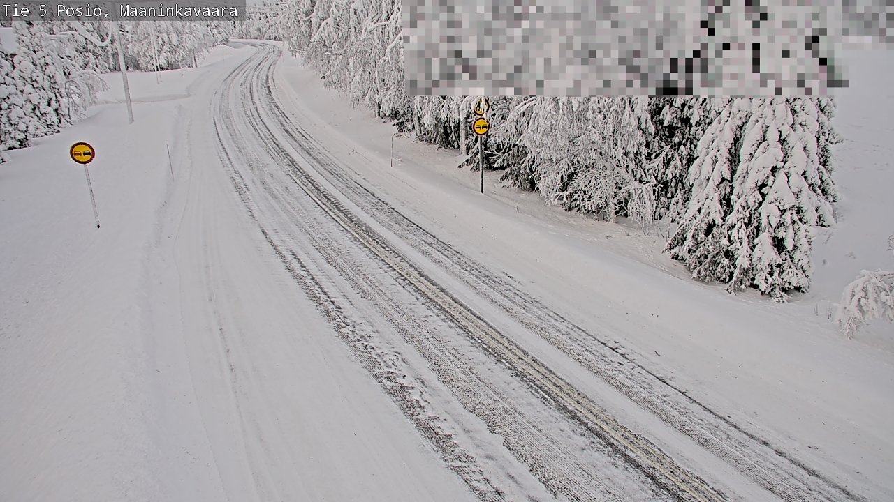 Kelikamerat Kuva Tie 5 Posio, Maaninkavaara, Posio, Lappi
