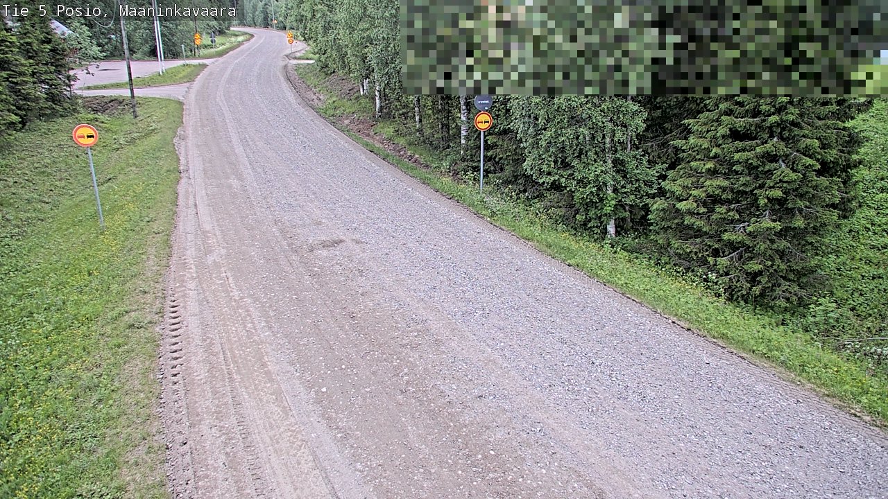 Kelikamerat Kuva Tie 5 Posio, Maaninkavaara, Posio, Lappi
