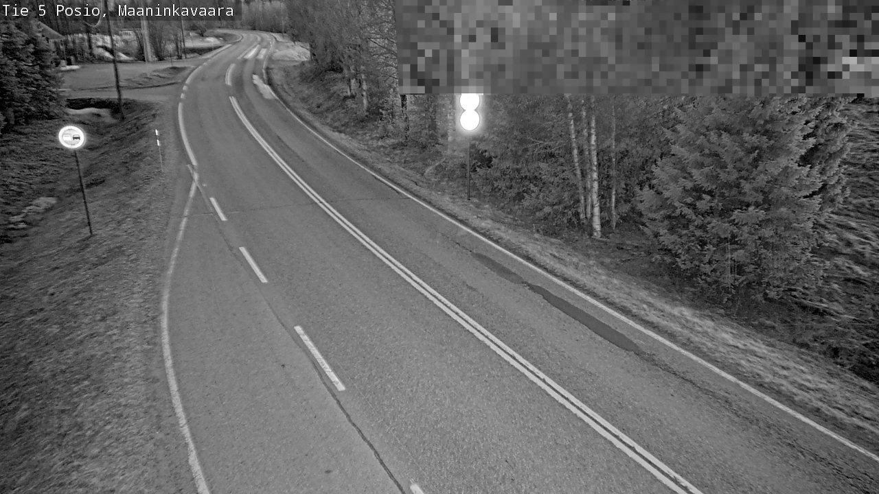 Weather Camera Image Road 5 Posio, Maaninkavaara, Posio, Lappi