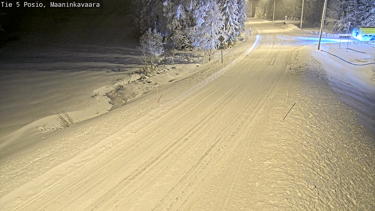 Weather Camera Image Road 5 Posio, Maaninkavaara, Posio, Lappi