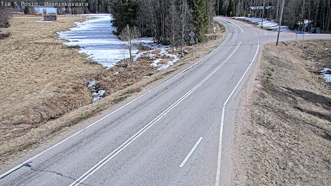 Kelikamerat Kuva Tie 5 Posio, Maaninkavaara, Posio, Lappi