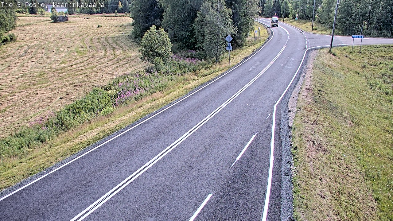 Weather Camera Image Road 5 Posio, Maaninkavaara, Posio, Lappi