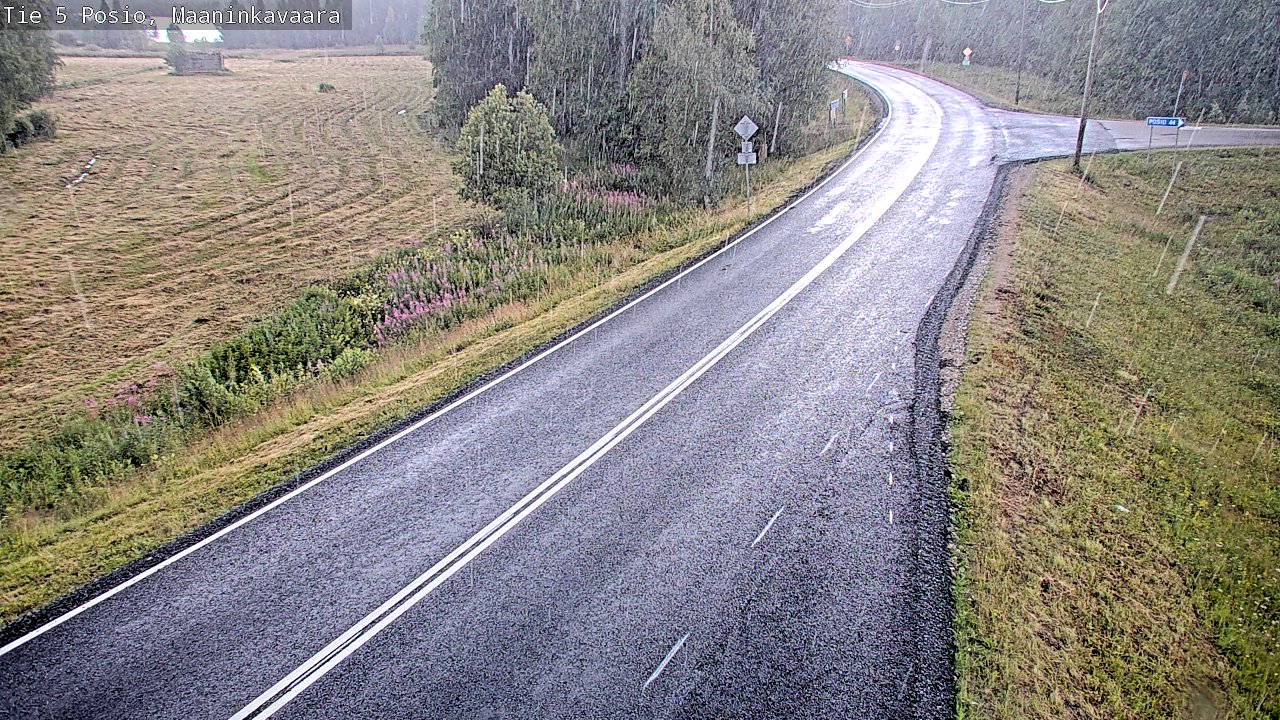Kelikamerat Kuva Tie 5 Posio, Maaninkavaara, Posio, Lappi
