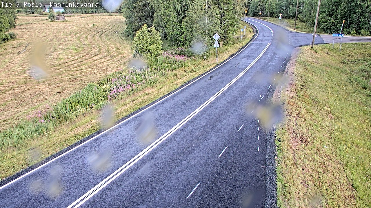 Kelikamerat Kuva Tie 5 Posio, Maaninkavaara, Posio, Lappi
